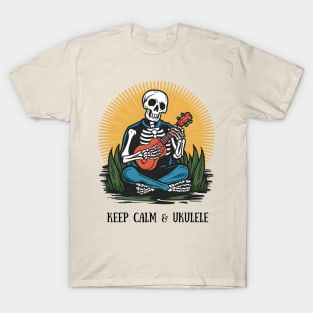 Keep Calm and Ukulele T-Shirt